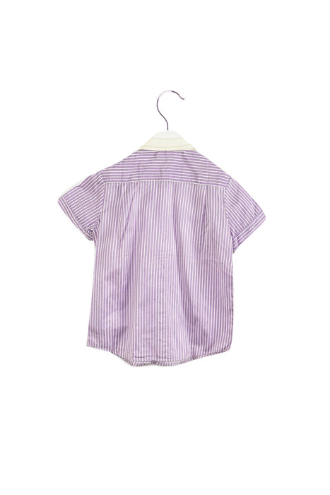 A Purple Shirts from Nicholas & Bears in size 10Y for boy. (Back View)