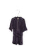 A Purple Long Sleeve Rompers from Juliet & the Band in size 6T for girl. (Back View)