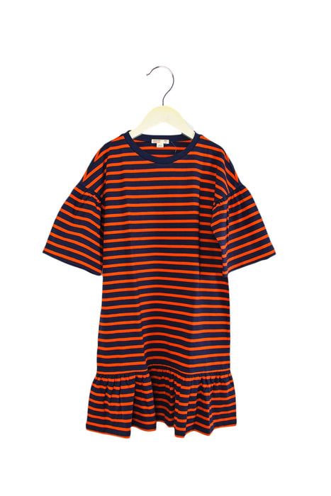 A Navy Short Sleeve Dresses from Crewcuts in size 8Y for girl. (Front View)