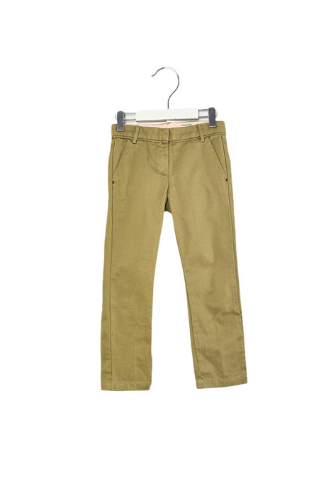 A Beige Casual Pants from Crewcuts in size 5T for girl. (Front View)