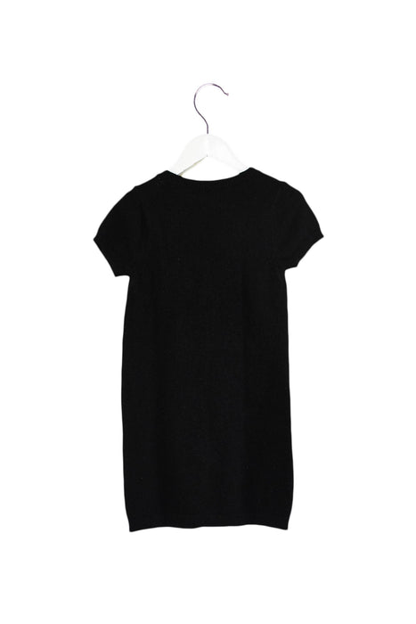 A Black Sweater Dresses from Bonpoint in size 8Y for girl. (Front View)