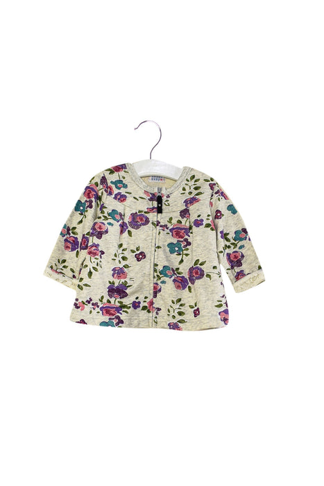 A Grey Lightweight Jackets from Hakka in size 12-18M for girl. (Front View)