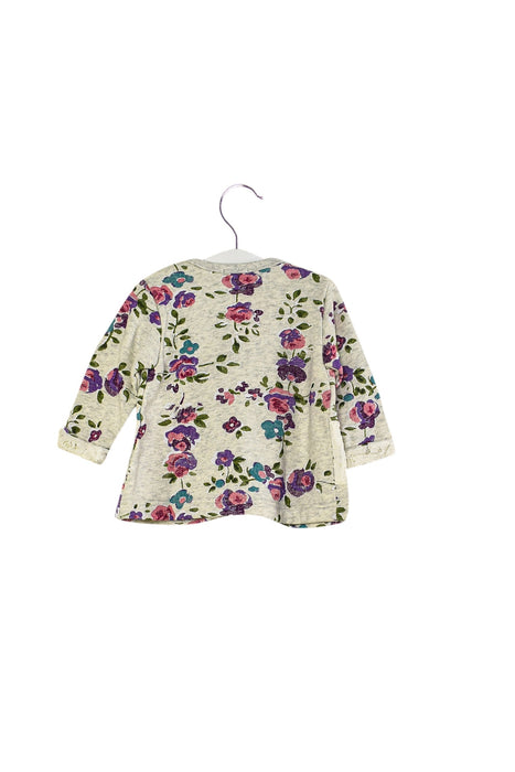 A Grey Lightweight Jackets from Hakka in size 12-18M for girl. (Back View)