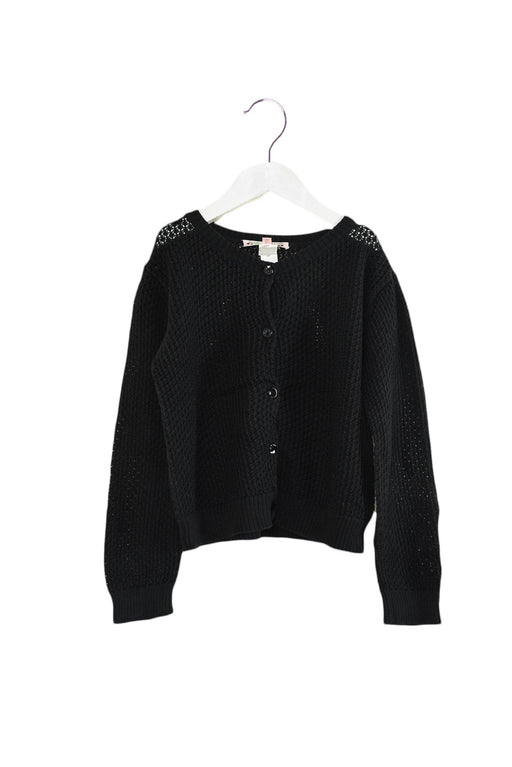 A Black Cardigans from Bonpoint in size 6T for boy. (Front View)