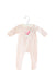 A Pink Long Sleeve Jumpsuits from Jacadi in size 0-3M for girl. (Front View)