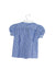 A Blue Short Sleeve Tops from Ralph Lauren in size 4T for girl. (Back View)