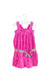 A Pink Sleeveless Rompers from Ralph Lauren in size 6-12M for girl. (Front View)