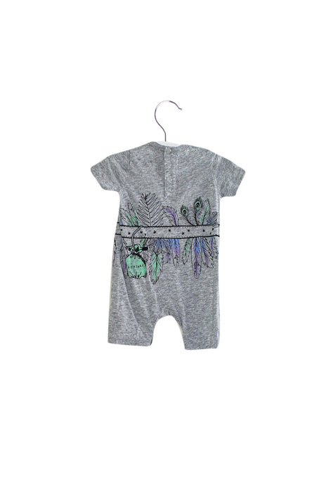 A Grey Short Sleeve Rompers from Stella McCartney in size 3-6M for boy. (Back View)
