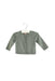 A Green Cardigans from Bonpoint in size 3-6M for neutral. (Back View)