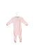 A Pink Long Sleeve Jumpsuits from Chateau de Sable in size 3-6M for girl. (Back View)