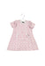 A Grey Short Sleeve Dresses from Fendi in size 6-12M for girl. (Front View)