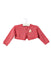 A Pink Cardigans from DPAM in size 6-12M for girl. (Front View)