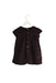 A Purple Short Sleeve Dresses from Jacadi in size 18-24M for girl. (Back View)