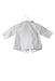 A White Long Sleeve Tops from Jacadi in size 0-3M for girl. (Front View)