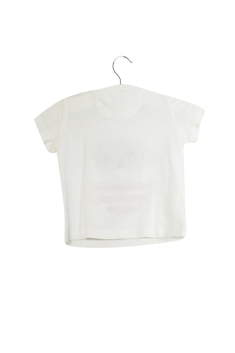 A White Short Sleeve T Shirts from Burberry in size 3-6M for boy. (Back View)