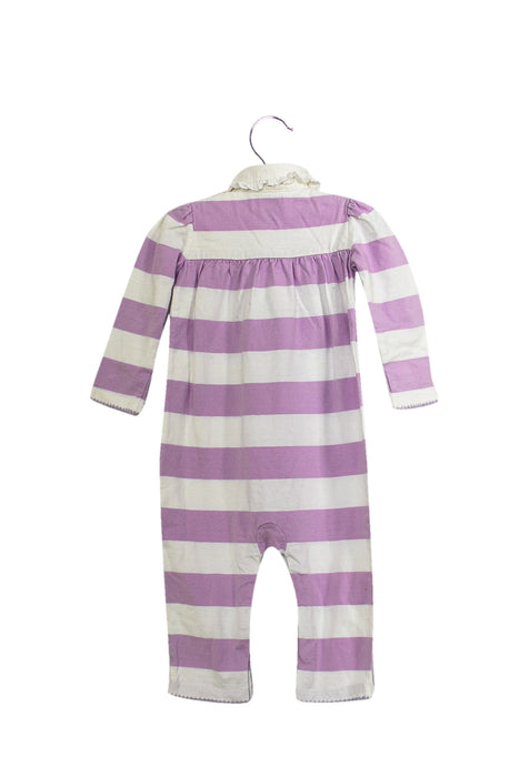 A Purple Long Sleeve Jumpsuits from Ralph Lauren in size 6-12M for girl. (Back View)