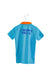 A Blue Short Sleeve Polos from Le Coq Sportif in size 10Y for boy. (Back View)