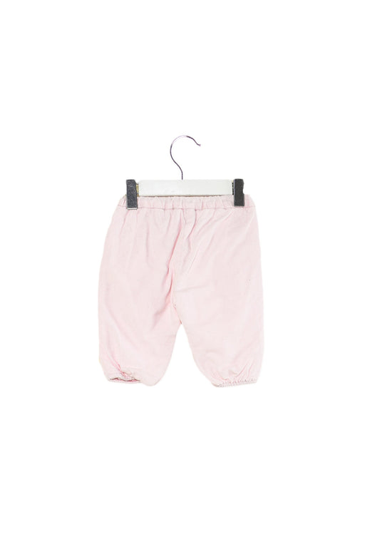 A Pink Casual Pants from Jacadi in size 3-6M for girl. (Front View)