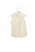 A White Sleeveless Tops from Nicholas & Bears in size 2T for girl. (Front View)