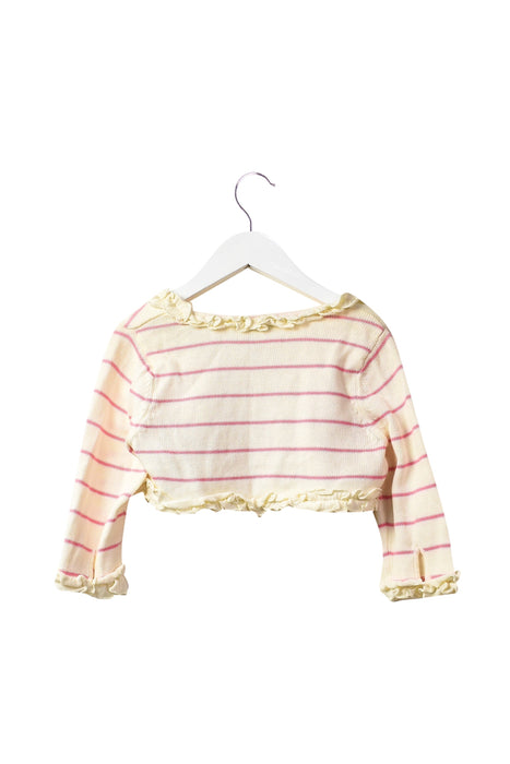 A White Cardigans from Nicholas & Bears in size 3T for girl. (Back View)