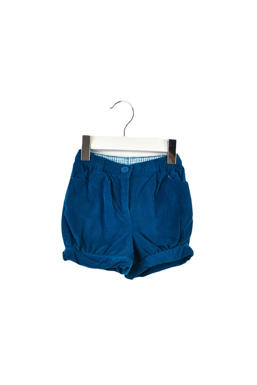 A Blue Shorts from Jacadi in size 6-12M for girl. (Front View)