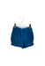 A Blue Shorts from Jacadi in size 6-12M for girl. (Front View)