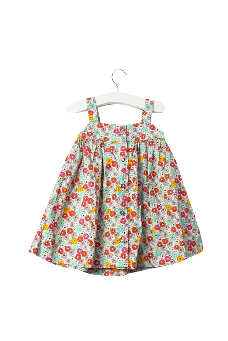 A  Short Sleeve Dresses from Petit Bateau in size 3-6M for girl. (Back View)