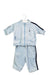 A Blue Lightweight Jackets from Ralph Lauren in size 0-3M for boy. (Front View)