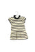 A Ivory Short Sleeve Dresses from Petit Bateau in size 3-6M for girl. (Front View)