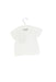 A White Sleeveless Tops from Burberry in size 3-6M for girl. (Back View)