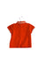 A Orange Short Sleeve Polos from Jacadi in size 3-6M for boy. (Back View)