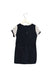 A Blue Short Sleeve Dresses from Petit Bateau in size 3T for girl. (Back View)
