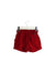 A Red Shorts from Jacadi in size 3-6M for girl. (Back View)