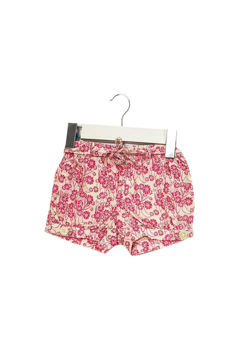 A Pink Shorts from Gingersnaps in size 3-6M for girl. (Front View)