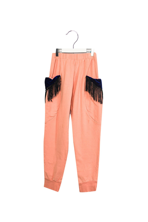 A Pink Sweatpants from Bang Bang Copenhagen in size 11Y for girl. (Front View)