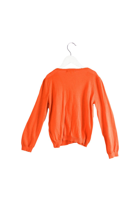A Orange Cardigans from Velveteen in size 8Y for girl. (Back View)