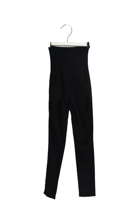 A Black Jeans from Adriano Goldschmied in size XS for maternity. (Front View)