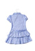 A Blue Short Sleeve Dresses from Nicholas & Bears in size 6-12M for girl. (Back View)
