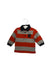 A Orange Long Sleeve Polos from Petit Bateau in size 3-6M for boy. (Front View)