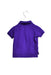 A Purple Short Sleeve Polos from Ralph Lauren in size 6-12M for girl. (Front View)