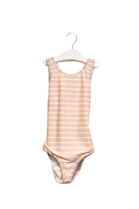 A Pink Swimsuits from Hanna Andersson in size 18-24M for girl. (Front View)
