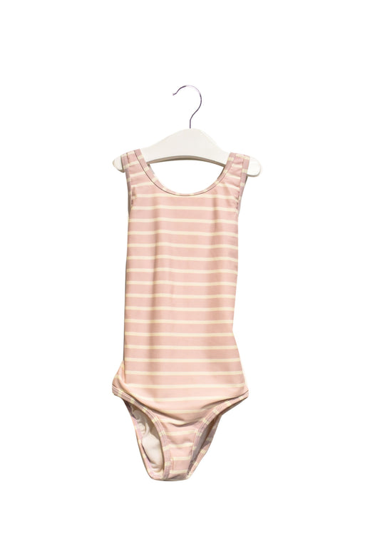A Pink Swimsuits from Hanna Andersson in size 18-24M for girl. (Front View)