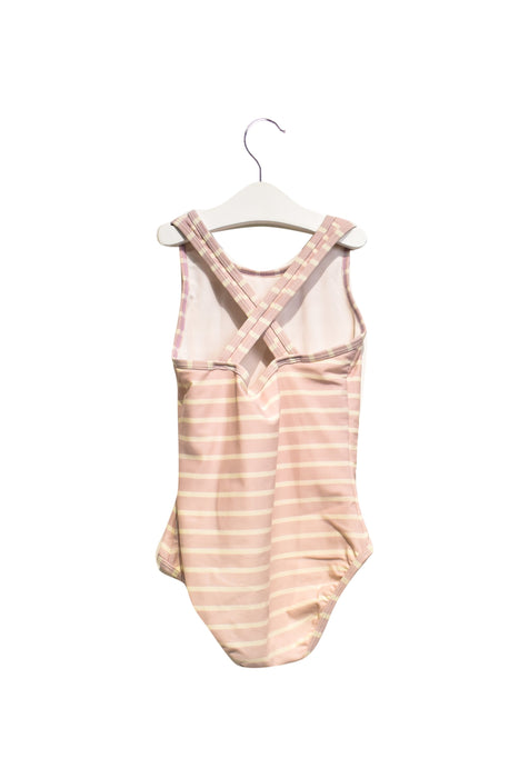 A Pink Swimsuits from Hanna Andersson in size 18-24M for girl. (Back View)