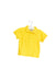 A Yellow Short Sleeve Polos from Boss in size 3-6M for boy. (Front View)