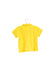 A Yellow Short Sleeve Polos from Boss in size 3-6M for boy. (Front View)