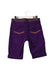 A Purple Shorts from La Compagnie des Petits in size 6T for girl. (Back View)