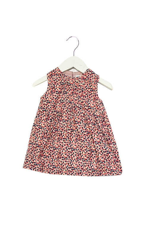 A Red Sleeveless Dresses from Mini A Ture in size 6-12M for girl. (Front View)