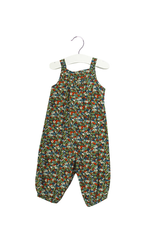 A Blue Sleeveless Jumpsuits from Bonpoint in size 6-12M for girl. (Front View)