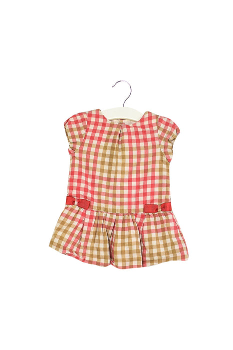 A Multicolour Short Sleeve Dresses from Jacadi in size 3-6M for girl. (Front View)