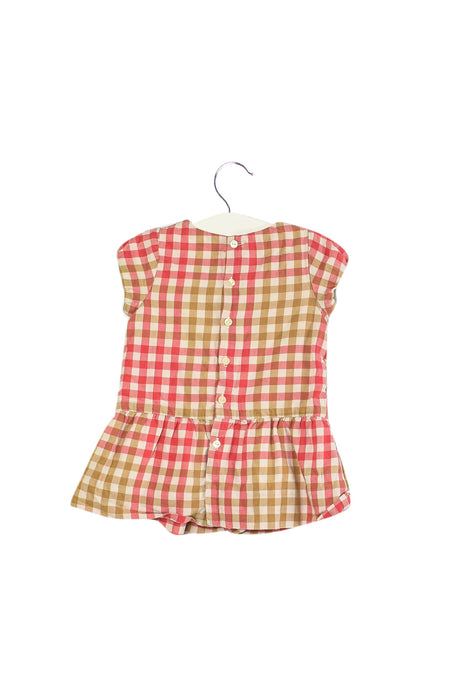 A Multicolour Short Sleeve Dresses from Jacadi in size 3-6M for girl. (Back View)